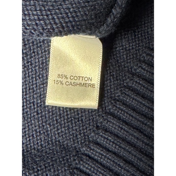 Lilly Pulitzer Wells Sweater Mens XL Navy Full Zip Elbow Patches  NWT #69046 - Picture 15 of 16